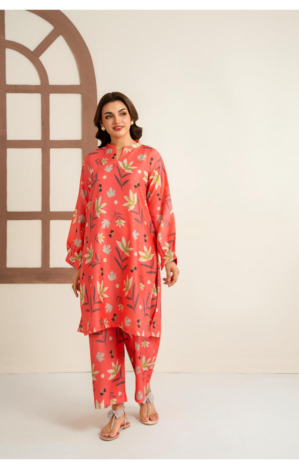 MEERAK - 2 PC Omayah Pret Pakistani Dress