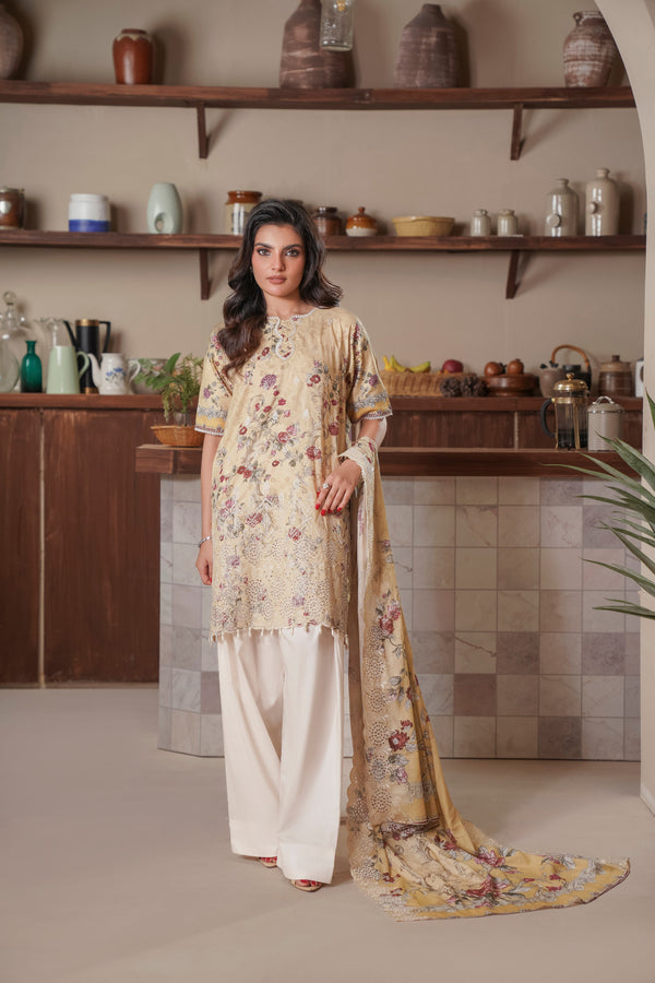 Firdous - D715 - Collection Embroidered Women Winter Wear Dress