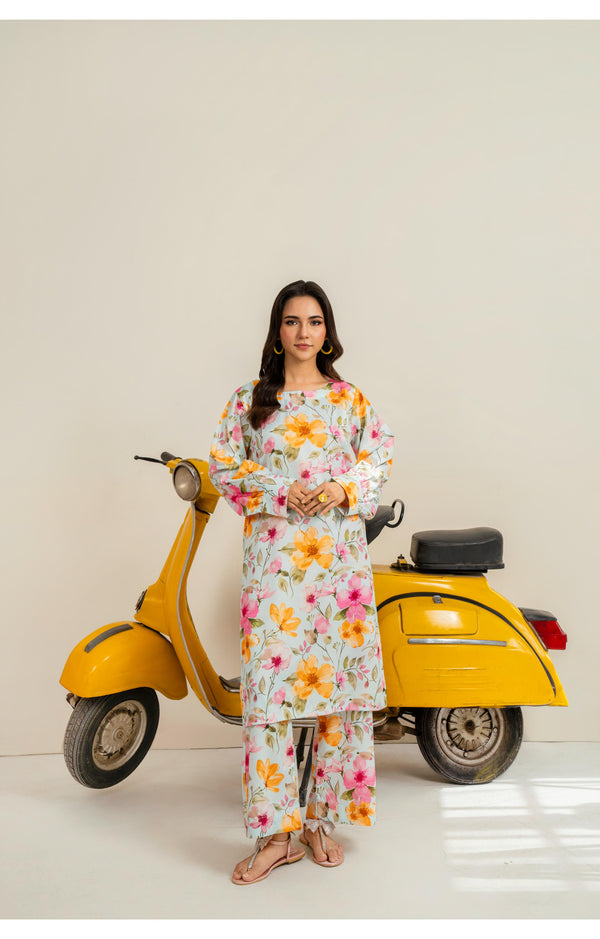 MEERAK - 2 PC Mahveen Pret Pakistani Dress