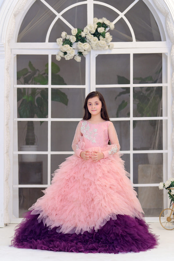 Fairy Queen - BLUSH PINKISH Western Wear For Girls
