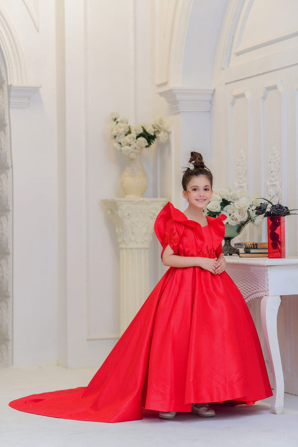 Fairy Queen - RED BEGONIA Western Wear For Girls