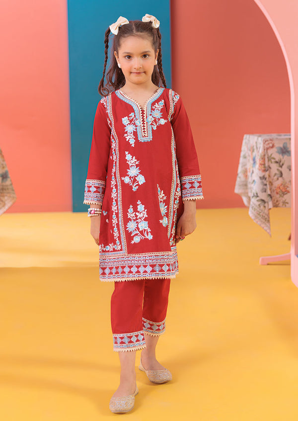 Bonanza Satrangi - Red - 2 Piece (G25DE2004)