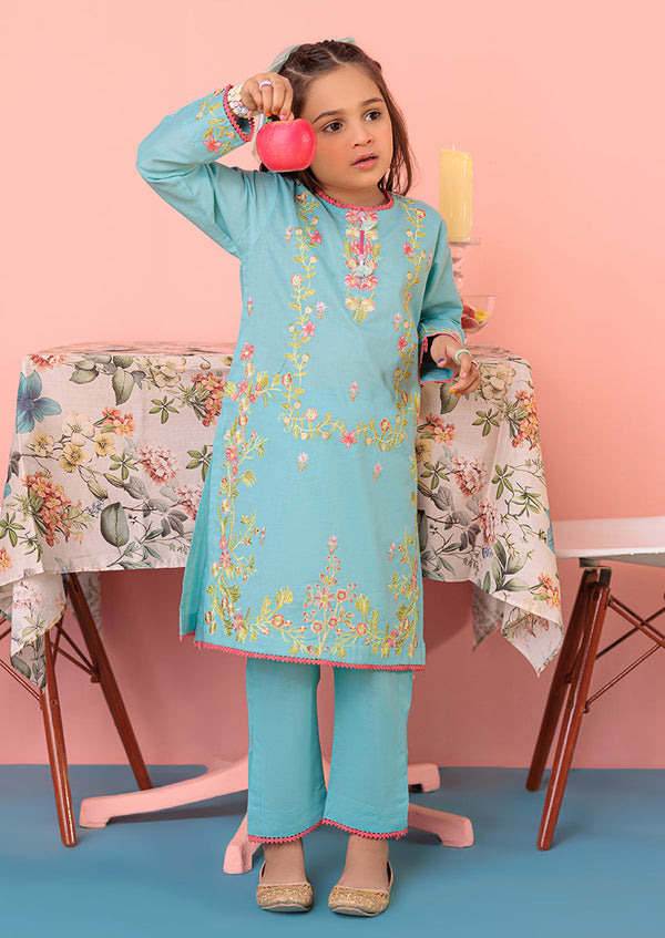 Bonanza Satrangi - Ice-Blue - 2 Piece (G25DE2005)
