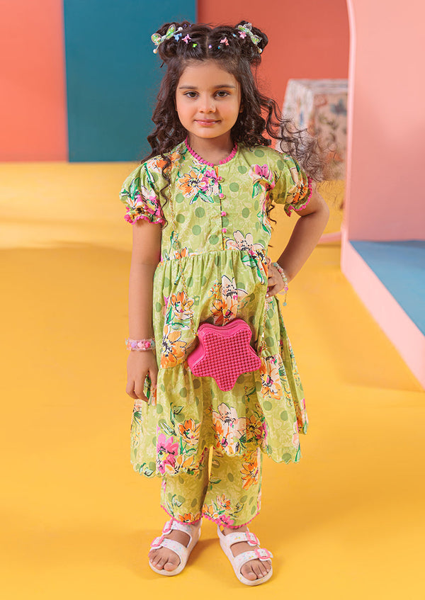 Bonanza Satrangi - Green - 2 Piece  (G25P2001)