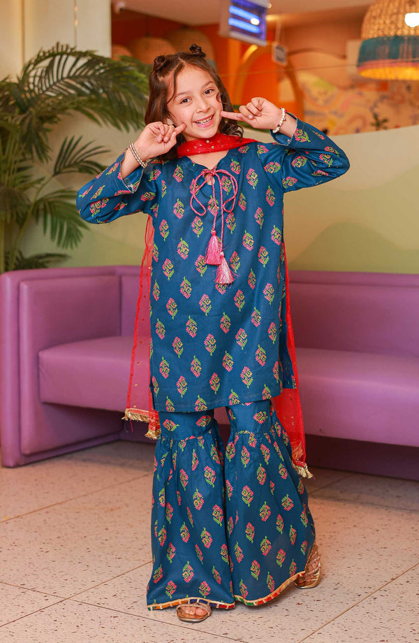 Amna Khadija - Guriya Boutique Girls Spring Collection 2025 D-01