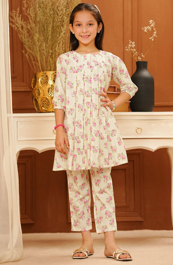 Amna Khadija -  Gurya Frill Edit Printed Girls Collection 2025 D-02
