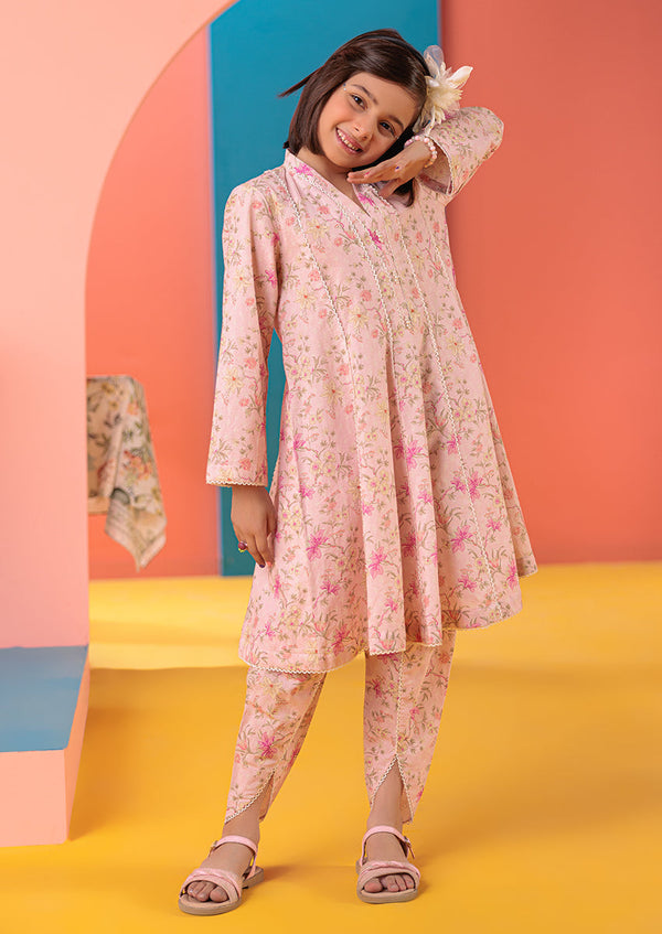 Bonanza Satrangi - L-Pink-Lawn-2 Piece (GPS25P2005)