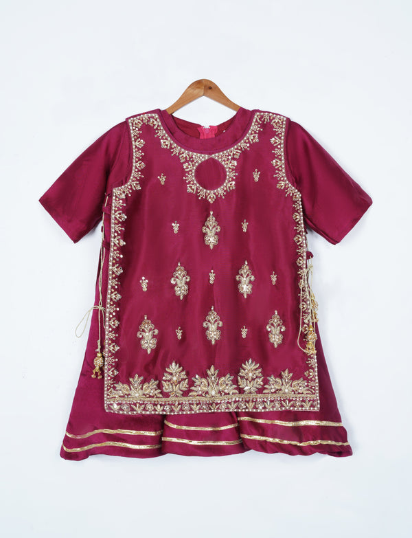 Desi Stitch - Regal Elegance Kids Suit  Eastern Wear For Girls