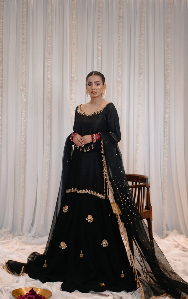Fatiqa Shazib - MEHRBANO 3 Piece Stitched Korean Rawsilk Eastern Wear