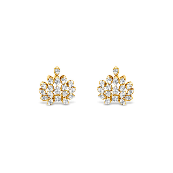 Nuqrah - Crown Silver Tops Handcrafted Silver Jewelery With  Golden Polish