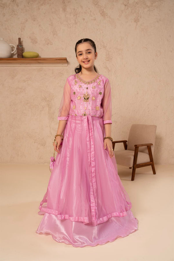 Desi Stitch - Aiza Pakistani Kids Wear Dress