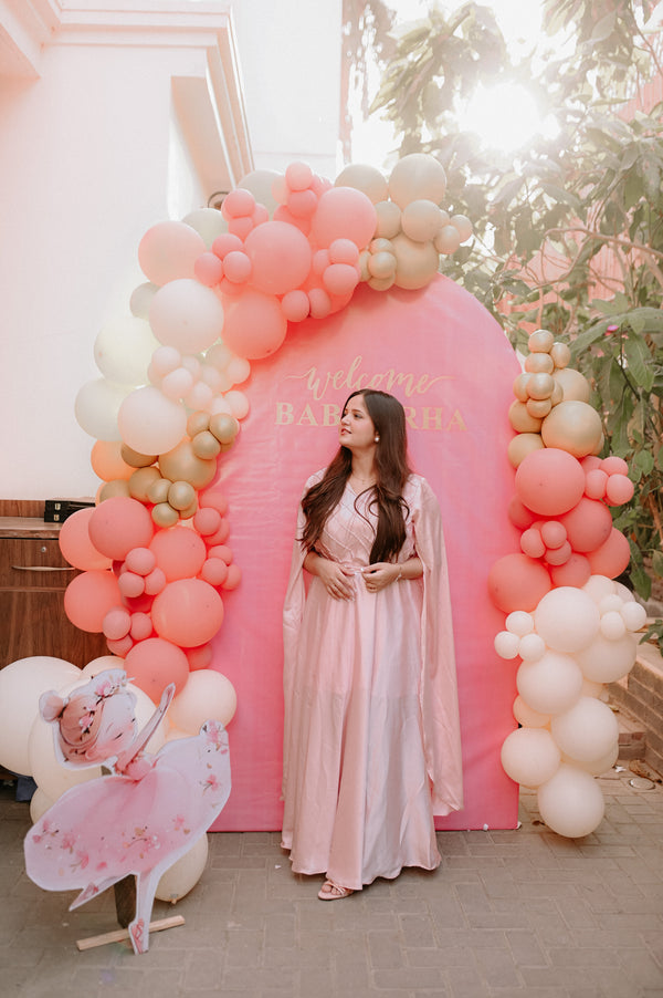 Fairy Tale - Powder Blush Festive Wear Dress