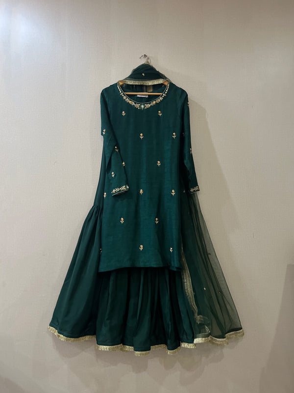 Fatiqa Shazib - MEETHI EID 3 Piece Stitched Rawsilk Eastern Wear