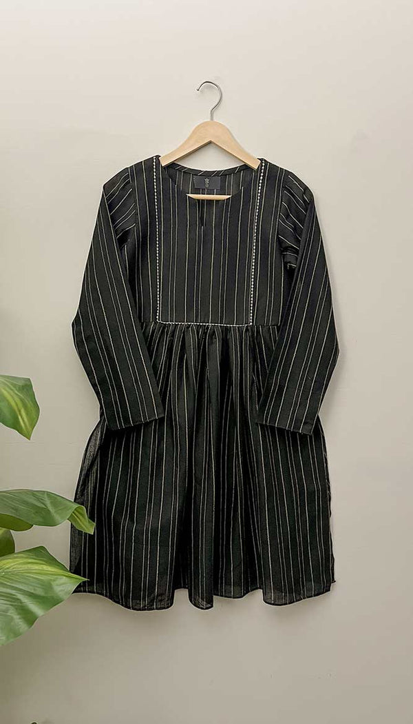 Tara -Pinstripe Pakistani Eastern Wear Dress For Women