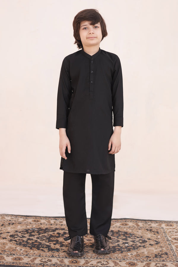 Hassanjee - Jade Black Kurta Trouser KT 27