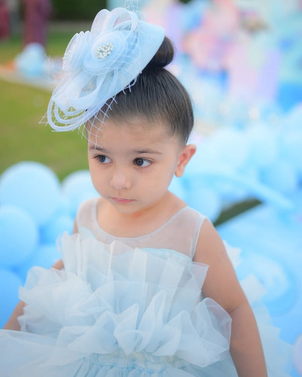 Fairy Tale - Mermaid ice blue Festive Wear Dress