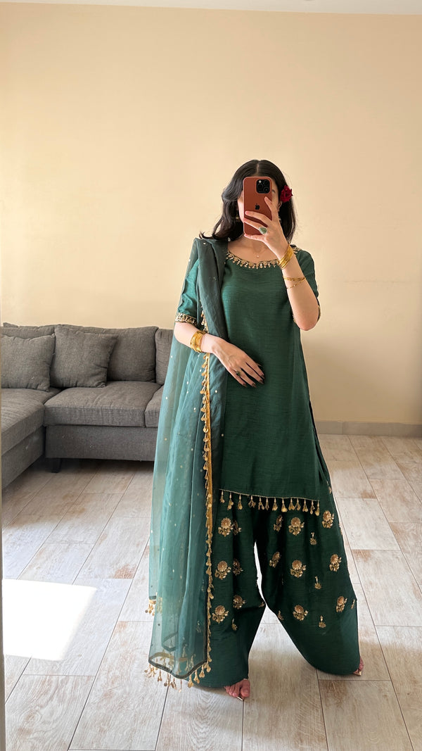 Fatiqa Shazib - MEHRBANO 3 Piece Stitched Korean Rawsilk Eastern Wear