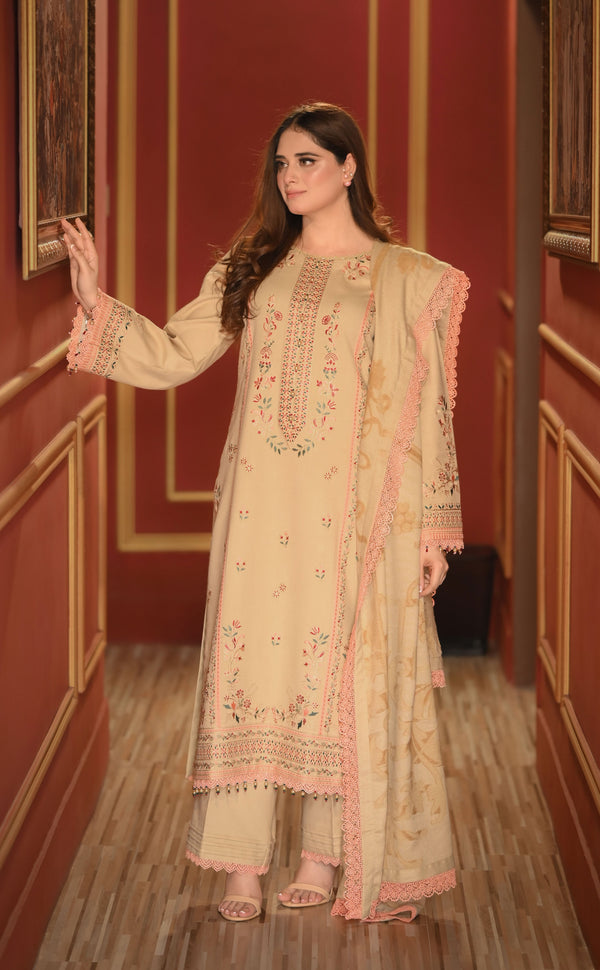 Libaas By Nawaz Fabrics -  3 Piece LNF-73 SKIN