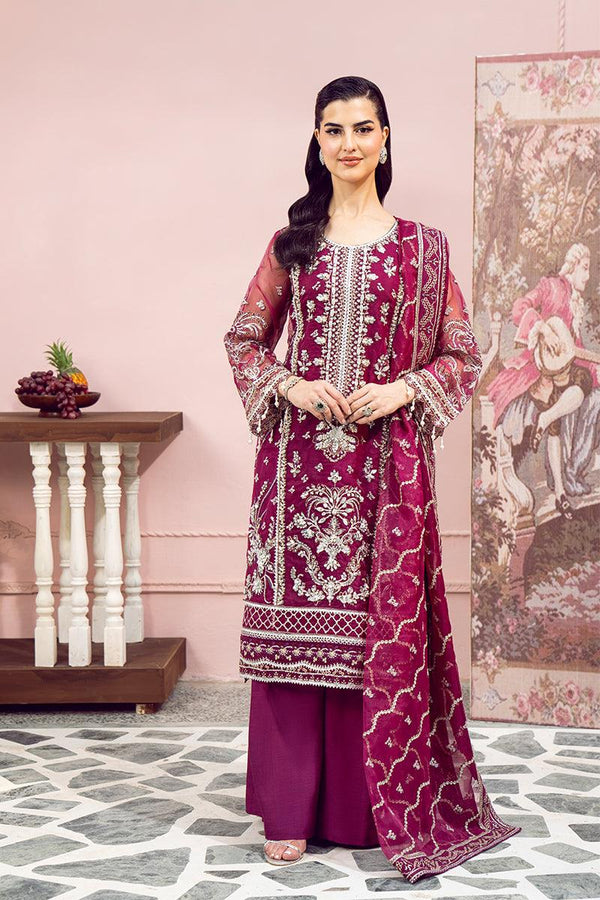 Eileen - Luxury Pret Zora 3PC Organza Pakistani Dress