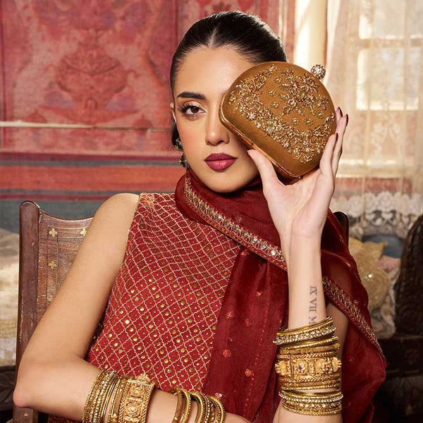Dazzle By Sarah - Manjhli Clutch Clutch Bags