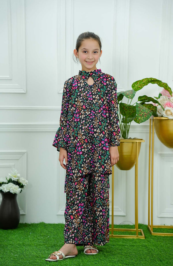 Amna Khadija - Print Play Lawn 2 Piece Black D-03