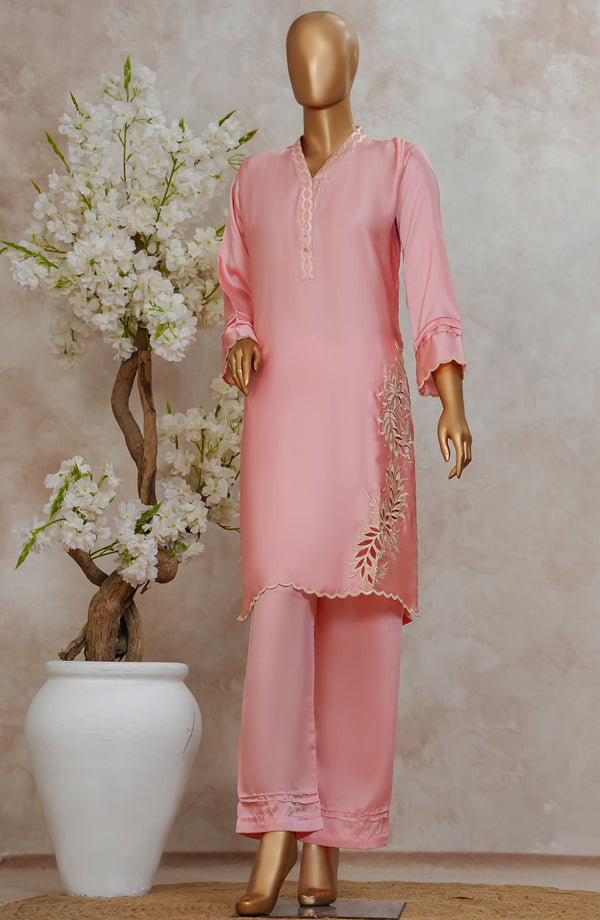 Amna Khadija - Marlene   Embroidered Silk Stitched 2 Piece Suit Festive Collection 2025 Vol-02 D-13 Pink