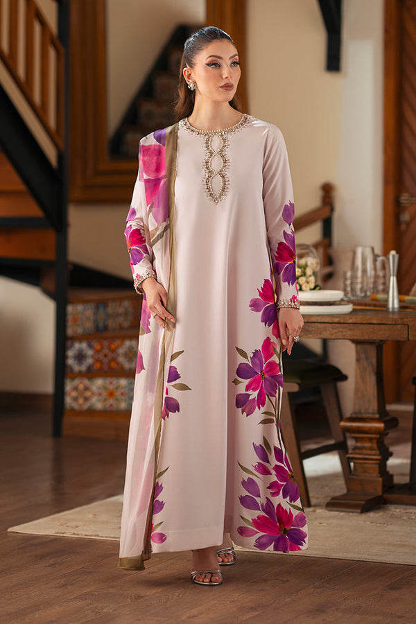 Sheenora - 3 Piece Floral Serenity Pakistani Dress
