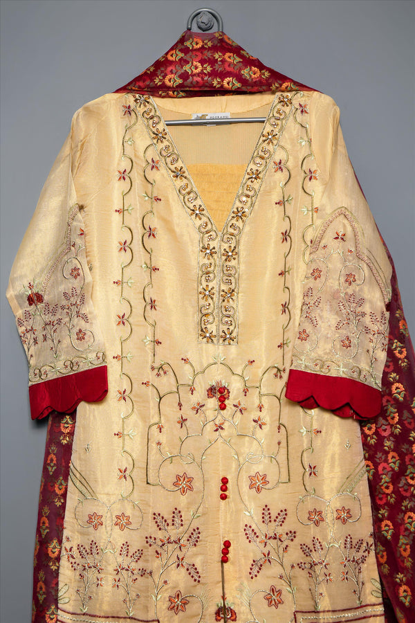 Noorangi - Stitched pret Mushk - Gulbaan Pert Pakistani Dress