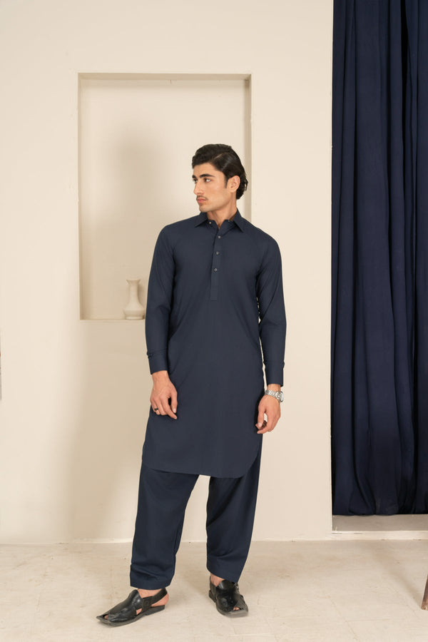Sarkhail - MEN'S PAKISTANI SHALWAR KAMEEZ - SUMMER FIT FOR MEN Unstitched & Stitched