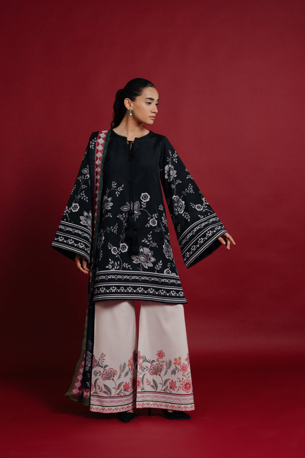 Jahaan - Fiora 3PC Stitched Winter Semi Formal  Dress