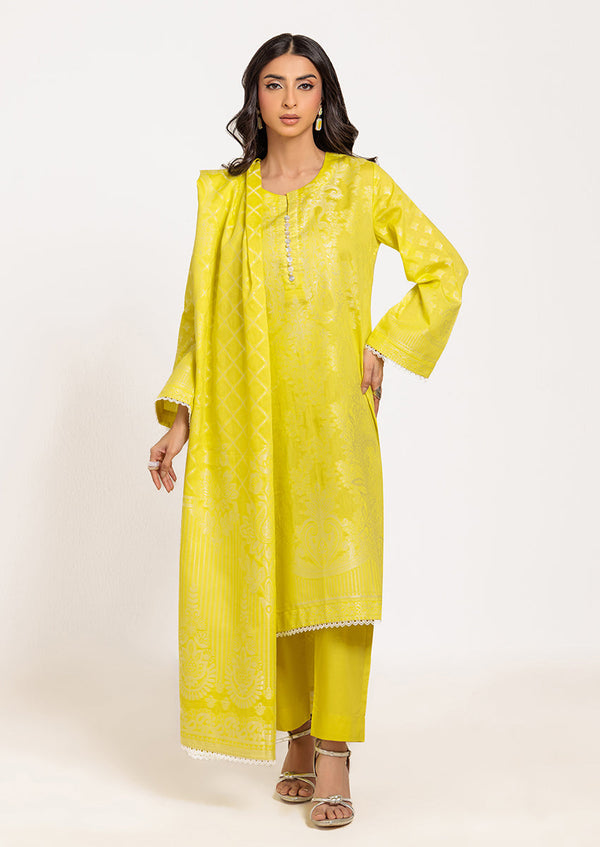 Bonanza Satrangi - N-Green-Jacquard - 3 Piece (W25JD3122)
