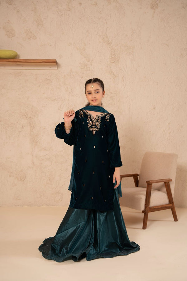 Desi Stitch - Nayab Pakistani Kids Wear Dress