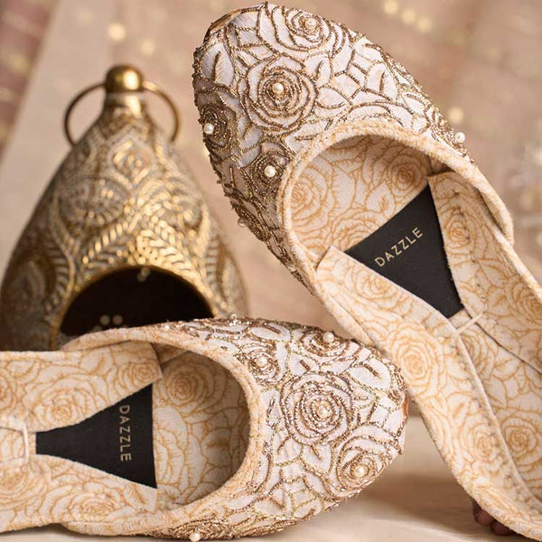 Dazzle By Sarah - Shagna (Ivory) Shoes