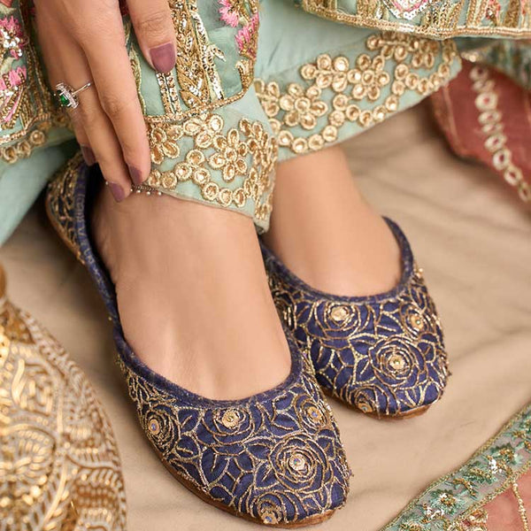 Dazzle By Sarah - Shagna (Blue) Shoes