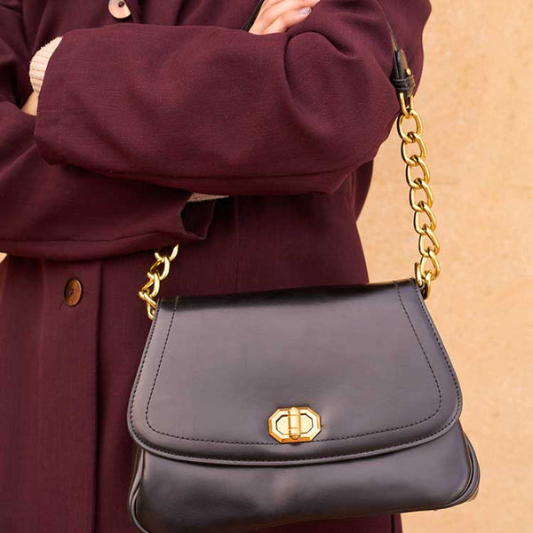 Dazzle By Sarah - Onyx (Black) Cross Body Bags