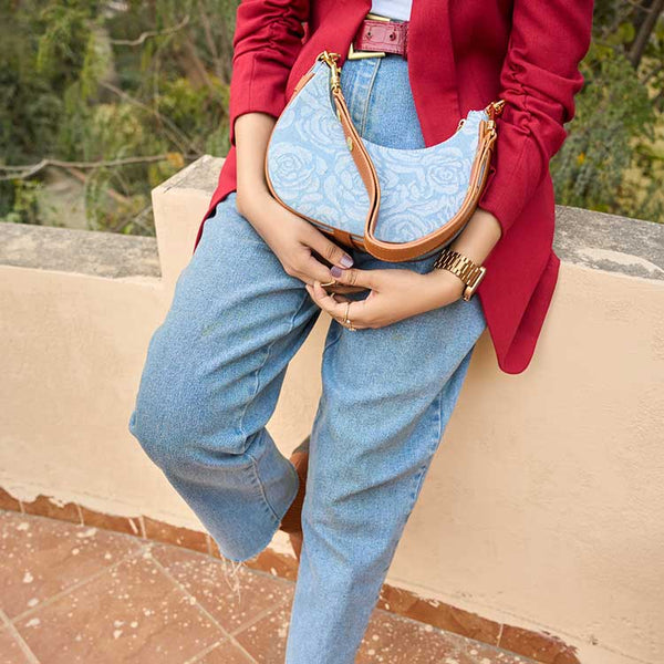 Dazzle By Sarah - Haute (Blue) Cross Body Bags