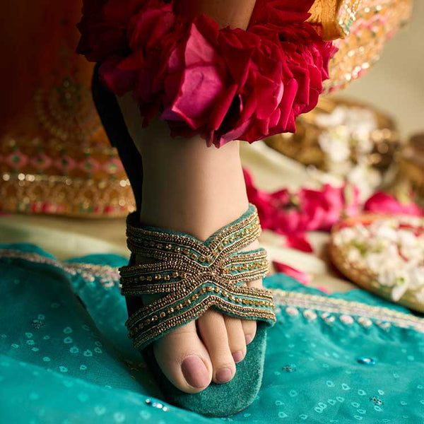 Dazzle By Sarah - Shamroza (Green) Shoes
