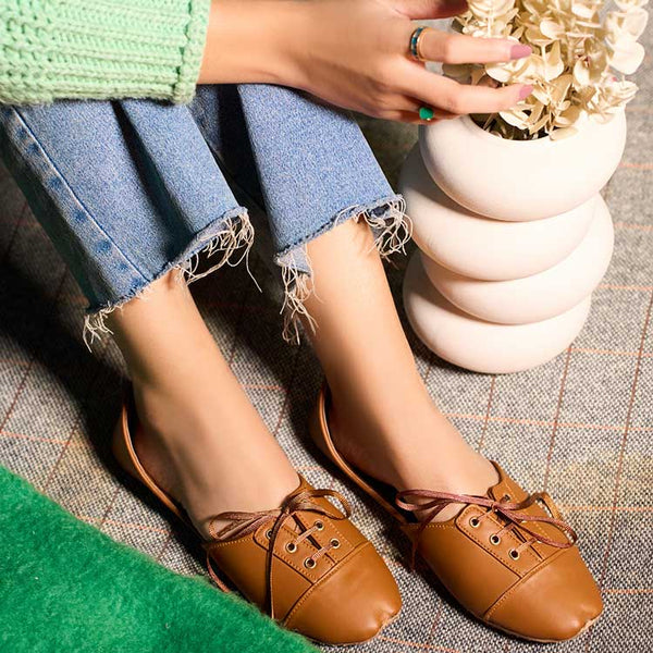 Dazzle By Sarah - Wanderstep (Brown) Flat