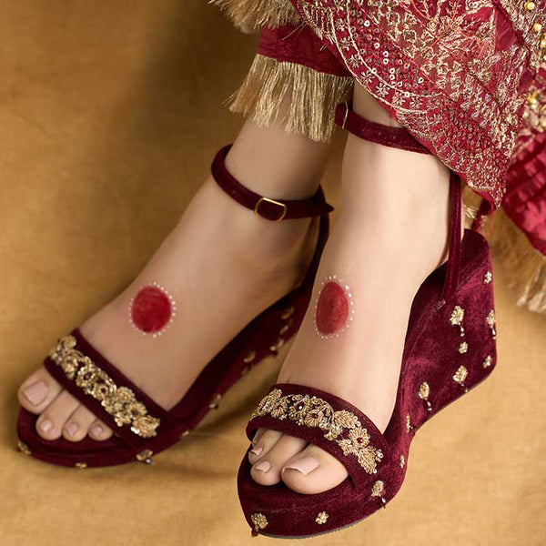 Dazzle By Sarah - Saanwal Heel