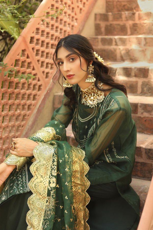 Noorangi - Stitched Apparel & Accessories Zumar - Gulbaan Pert Pakistani Dress