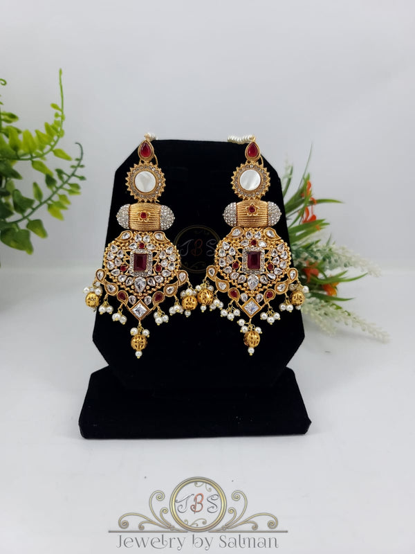 JBS - Handcrafted Earnings, Luxury Traditional Indian / Pakisatni Jewellary for Women
