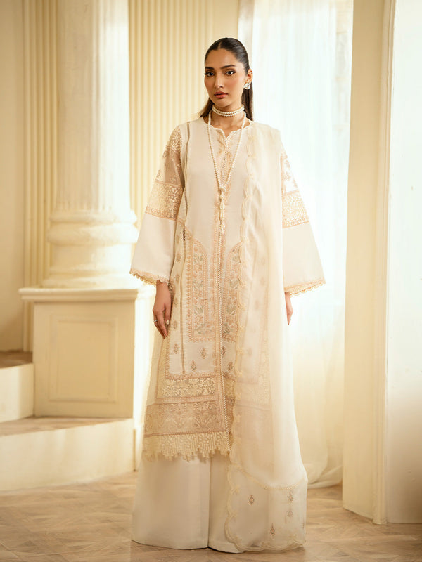 Cinq Official - Oyster | 3 Pc Luxury Lawn Pakistani Eastern Wear Dress