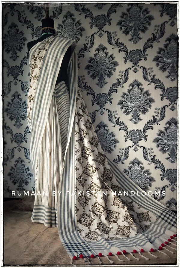Dastaane E Rumaan - Saree 10 2 Pcs  Unstitched Pakistani Dress